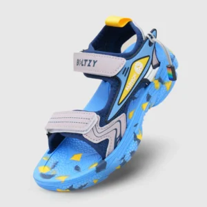 Kids Boys Blue Sports Sandals with Soft EVA Sole