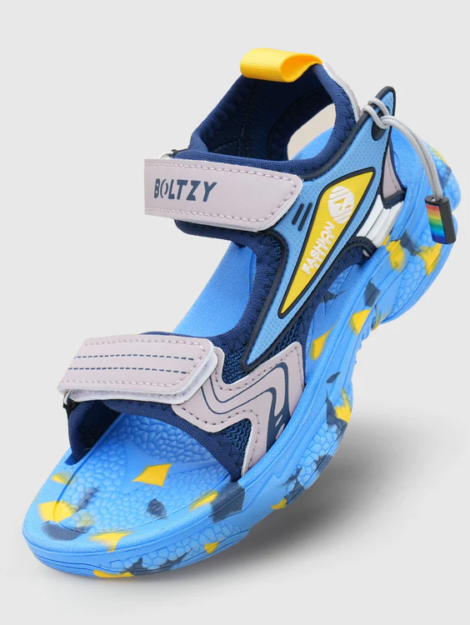 Kids Boys Blue Sports Sandals with Soft EVA Sole 1