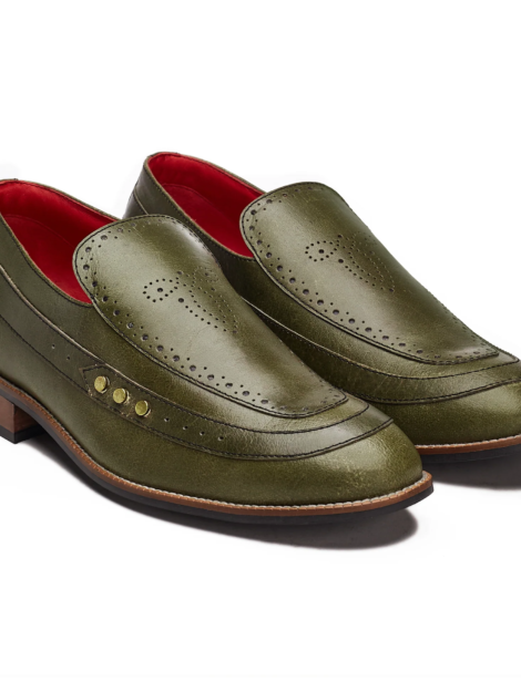 Nizam Loafers Men – Olive 1